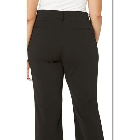 Rafaella Plus Size Soft Crepe Dress Pants - Modern Fit Elegance in Size 14 w3010 - Picture 2 of 10
